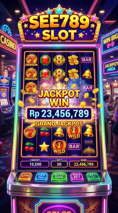 Tampilan utama aplikasi see789 yang menarik dan mudah dinavigasi.
